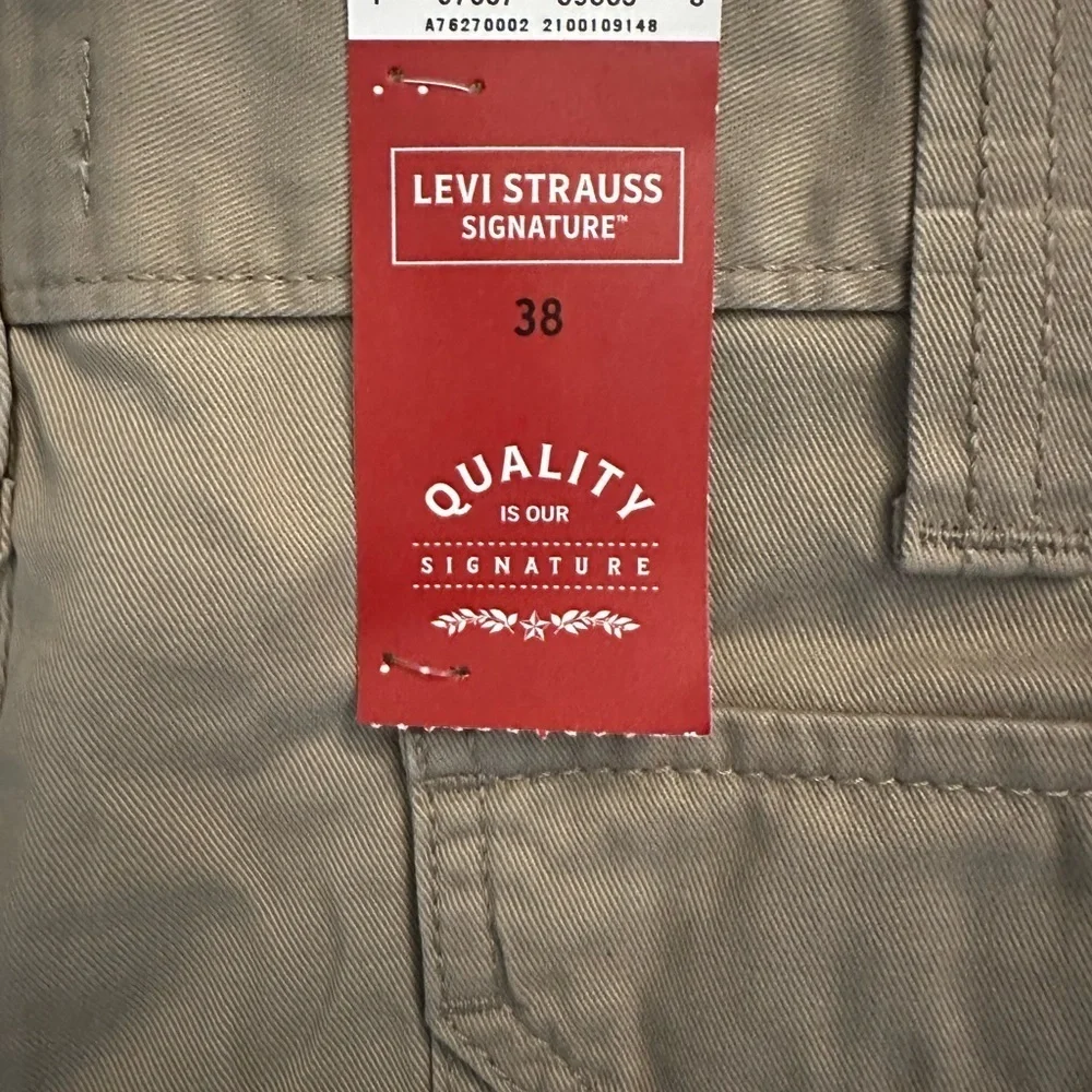 Men's Tan Cargo Shorts